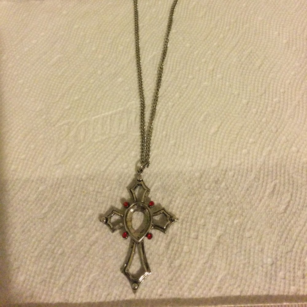 women's pendant necklace metal 20"